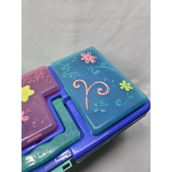 Littlest Pet Shop Blue Carry Storage Case Tackle Box- NO LATCH- Read Description - Picture 6 of 15